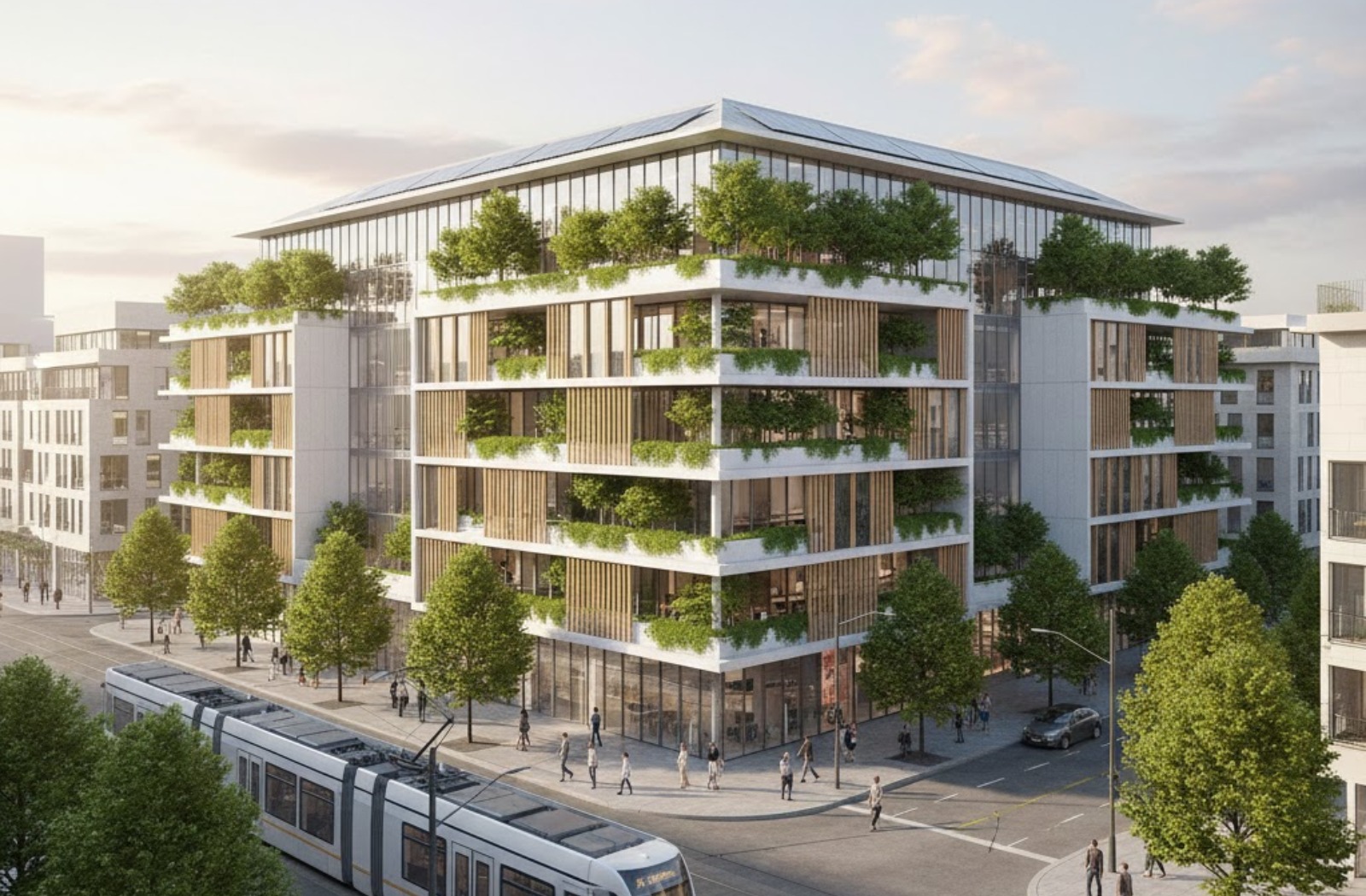 Bâtiment de bureaux